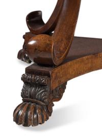 An Anglo-Indian Mahogany Center Table