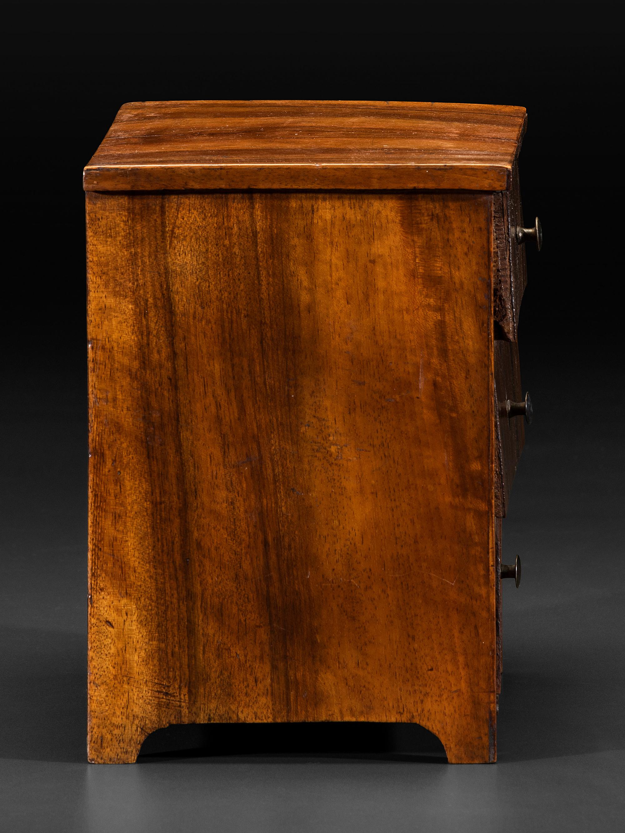 Five Miniature or Salesman Sample Pieces of Furniture