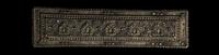 A Pair of Hardstone Inset Metal Sutra and Covers