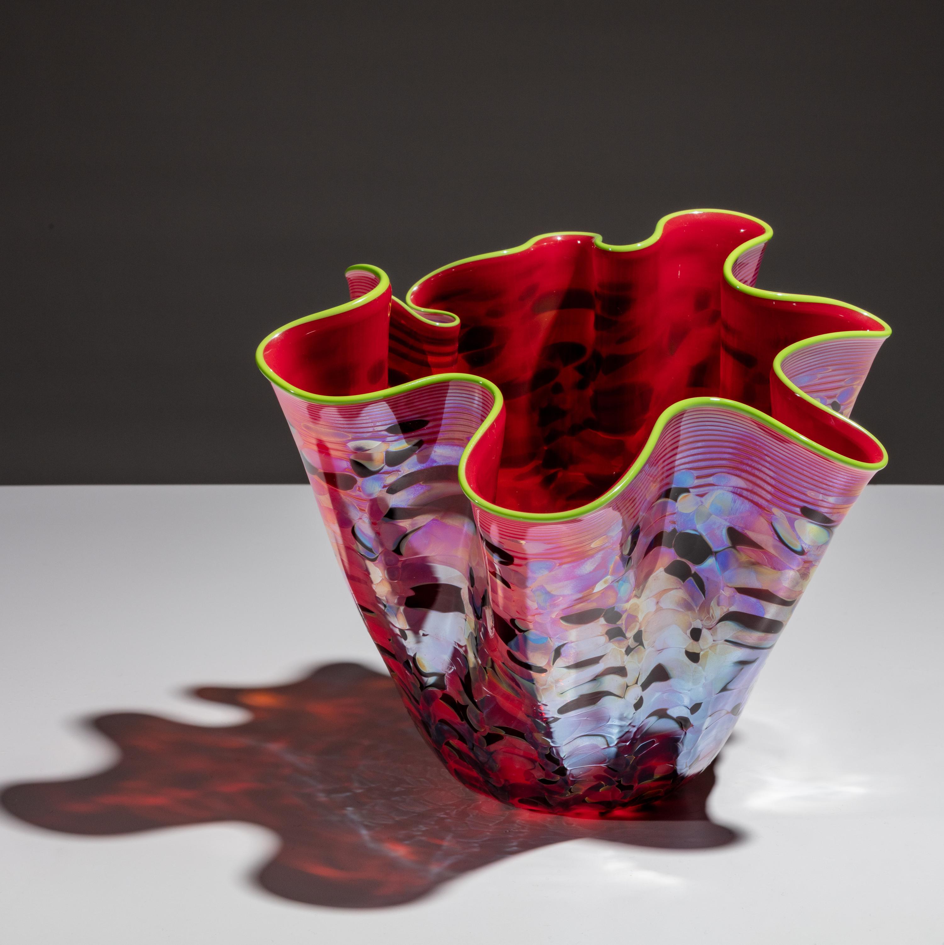 Dale Chihuly (American, b. 1941) — Ruby Macchia