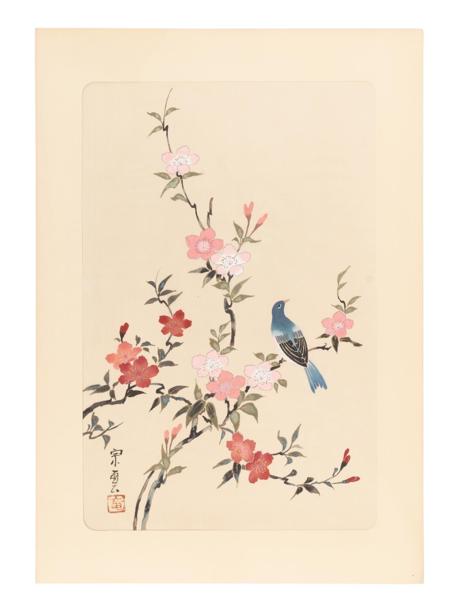 Five Japanese Woodblock Prints