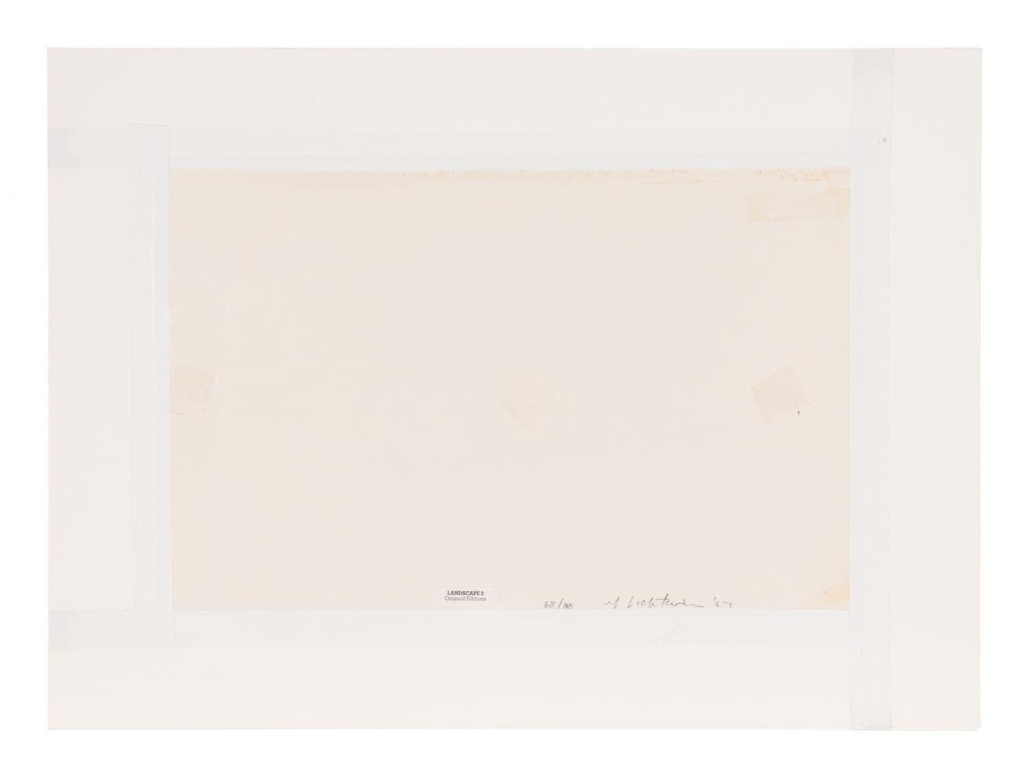 Landscape 2 (from Ten Landscapes ), 1967