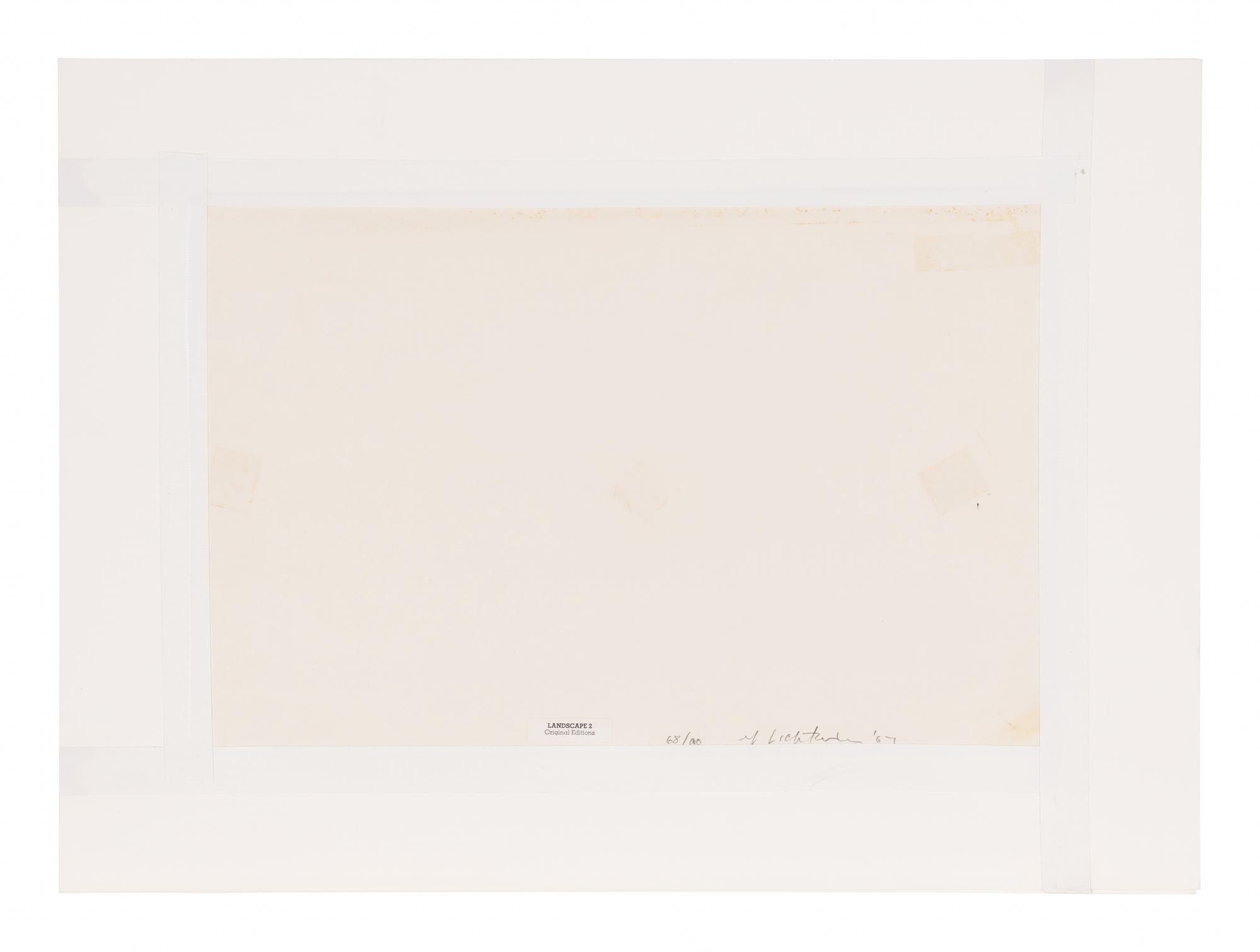 Landscape 2 (from Ten Landscapes ), 1967