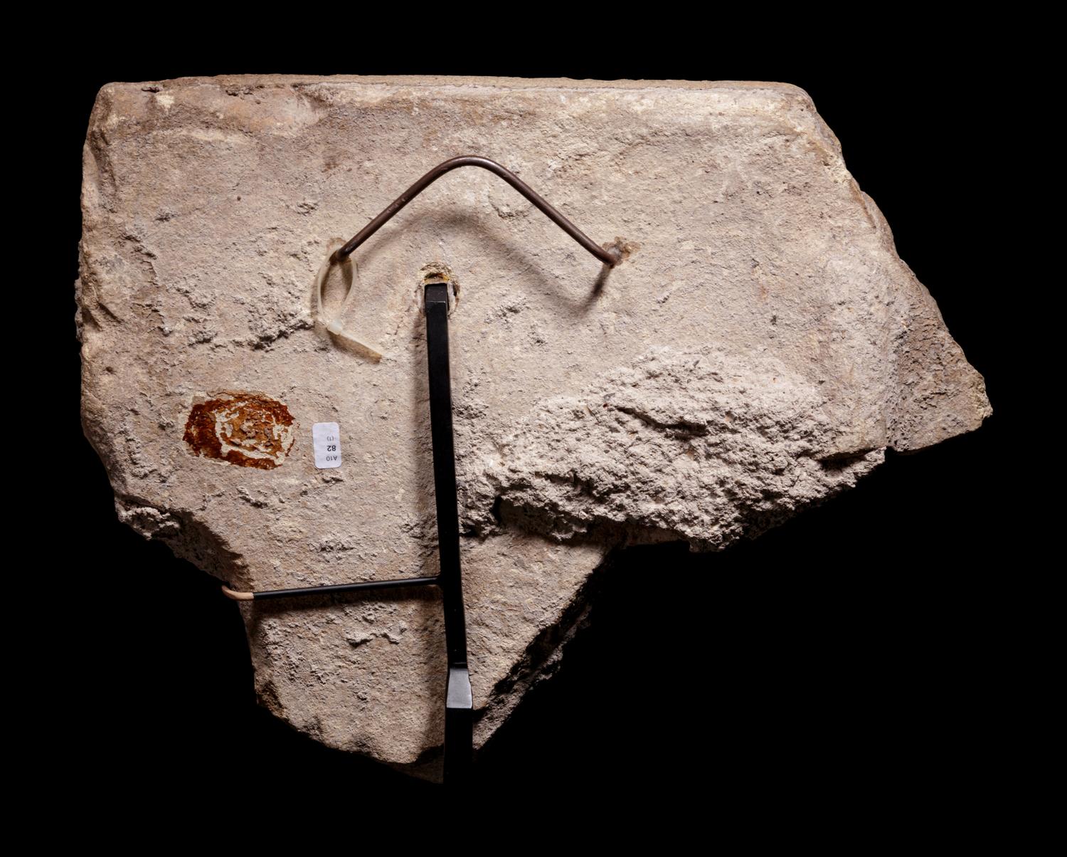 An Etruscan Painted Terracotta Relief Fragment