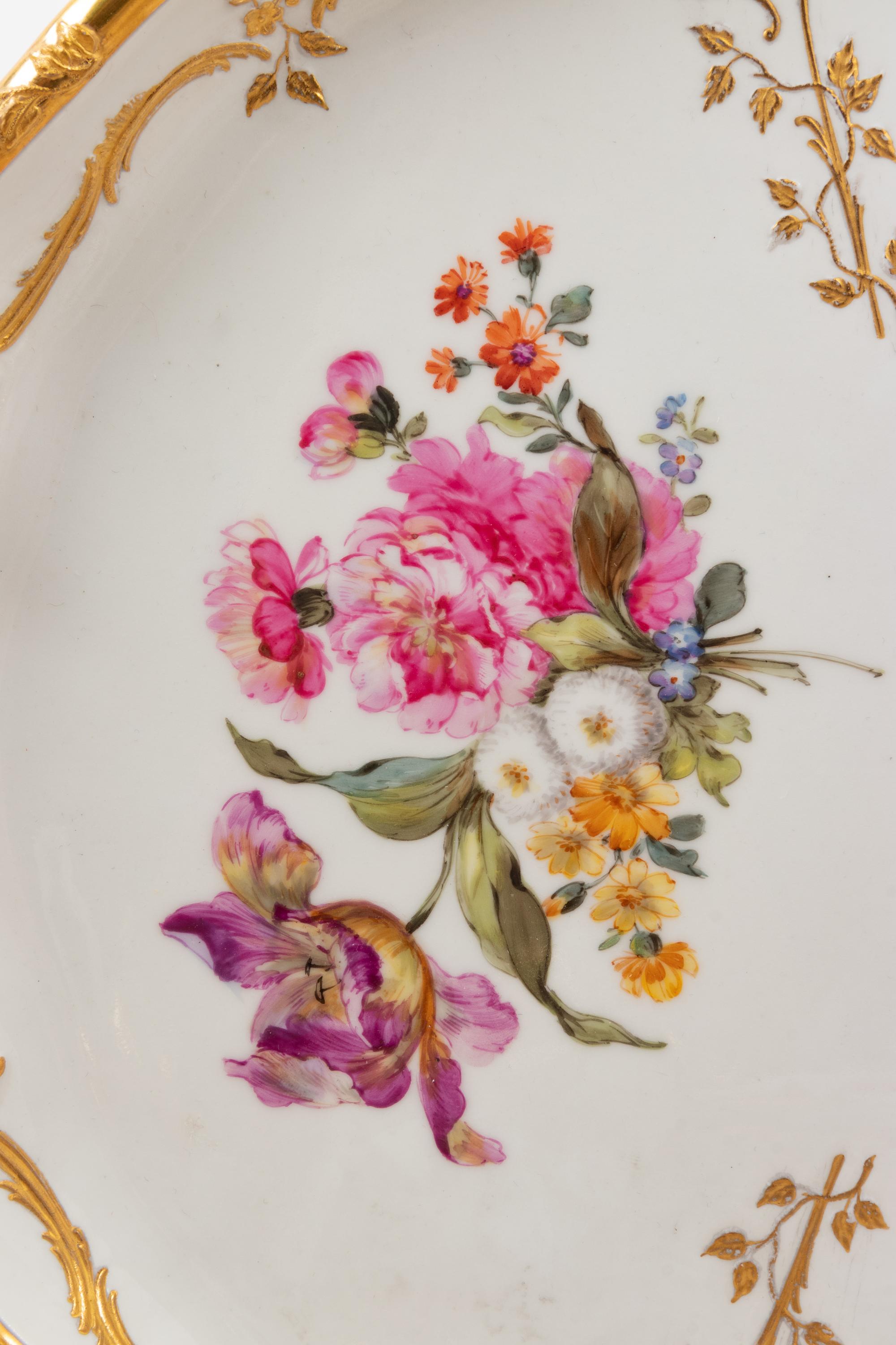A Berlin (K.P.M.) Porcelain Dessert Service