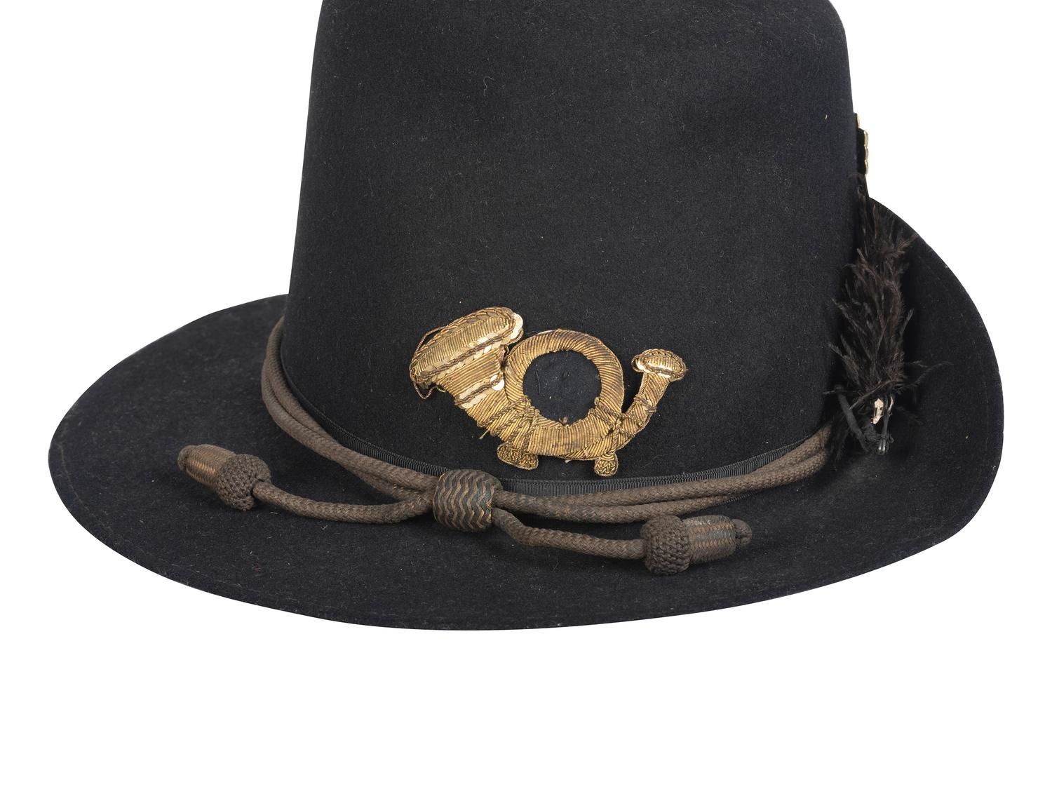 [CIVIL WAR]. Pattern 1858 officer's Hardee hat.