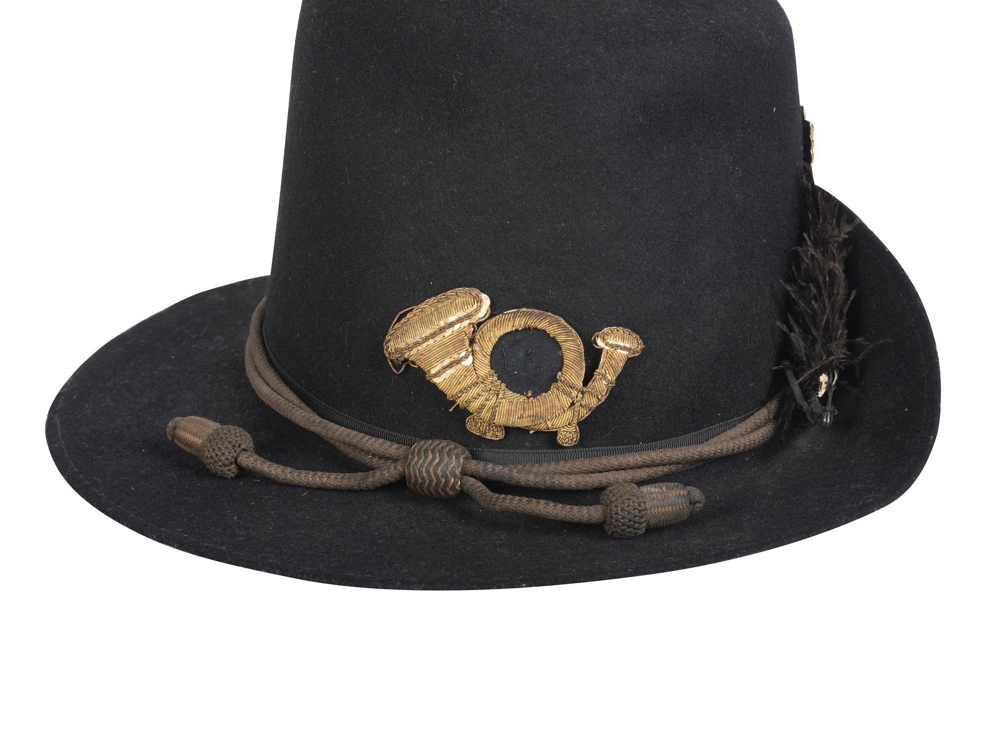 [CIVIL WAR]. Pattern 1858 officer's Hardee hat.