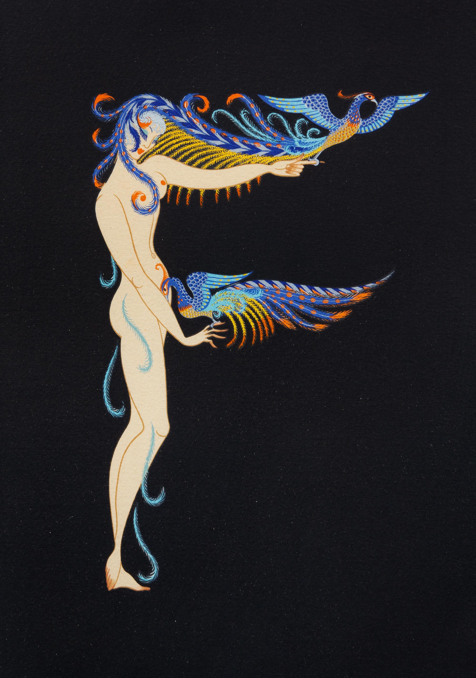 Erte (Romain de Tirtoff) (French-Russian, 1892-1990) Letter…