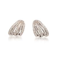 WHITE GOLD AND DIAMOND EARRINGS