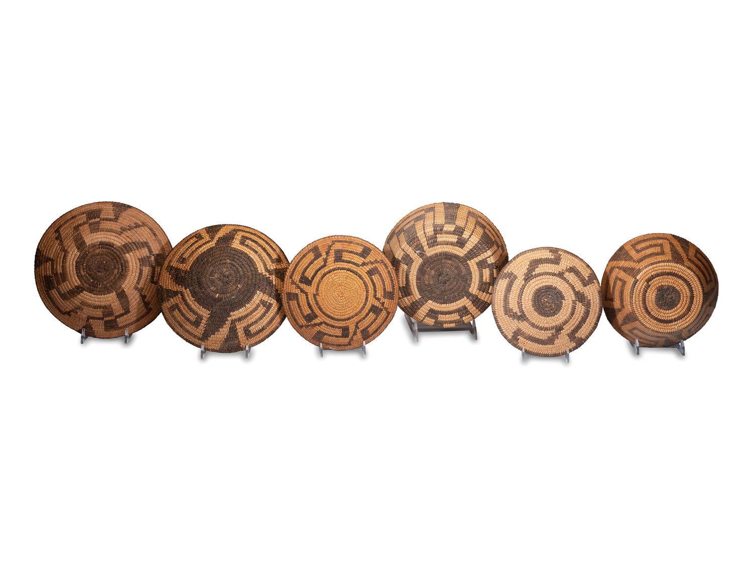 Akimel O'odham Baskets