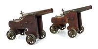 A Pair of Signal Cannons Length 42 inches. — LATE 19TH/EARLY 20TH CENTURY