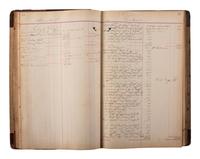 [NATIVE AMERICAN] -- [OKLAHOMA TERRITORY]. Manuscript ledger from trading post at Cloud Chief, Oklahoma Territory, with detailed purchase records for members of the Cheyenne and Arapaho Tribe, ca 1903-1904.