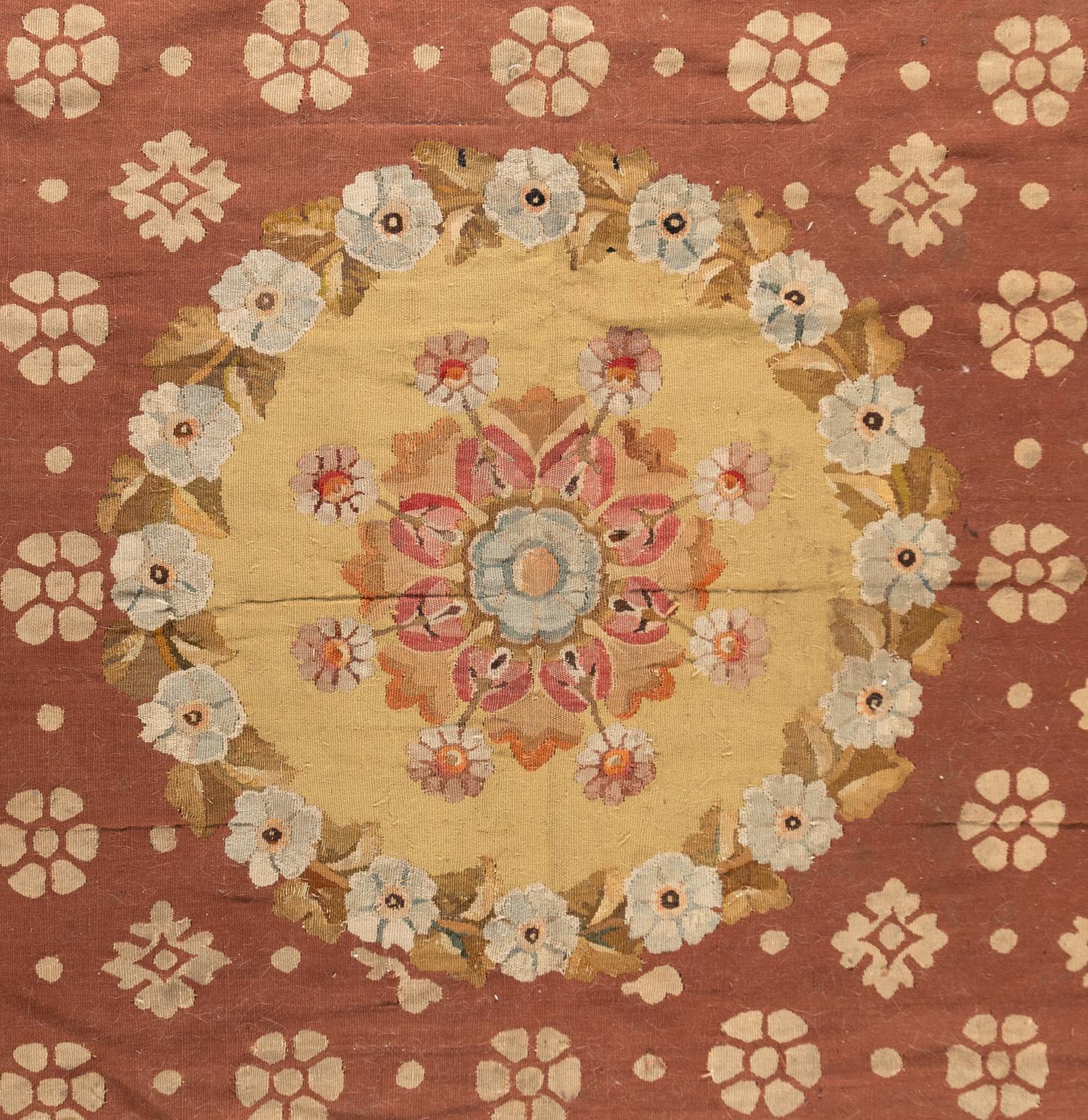 An Aubusson Wool Rug