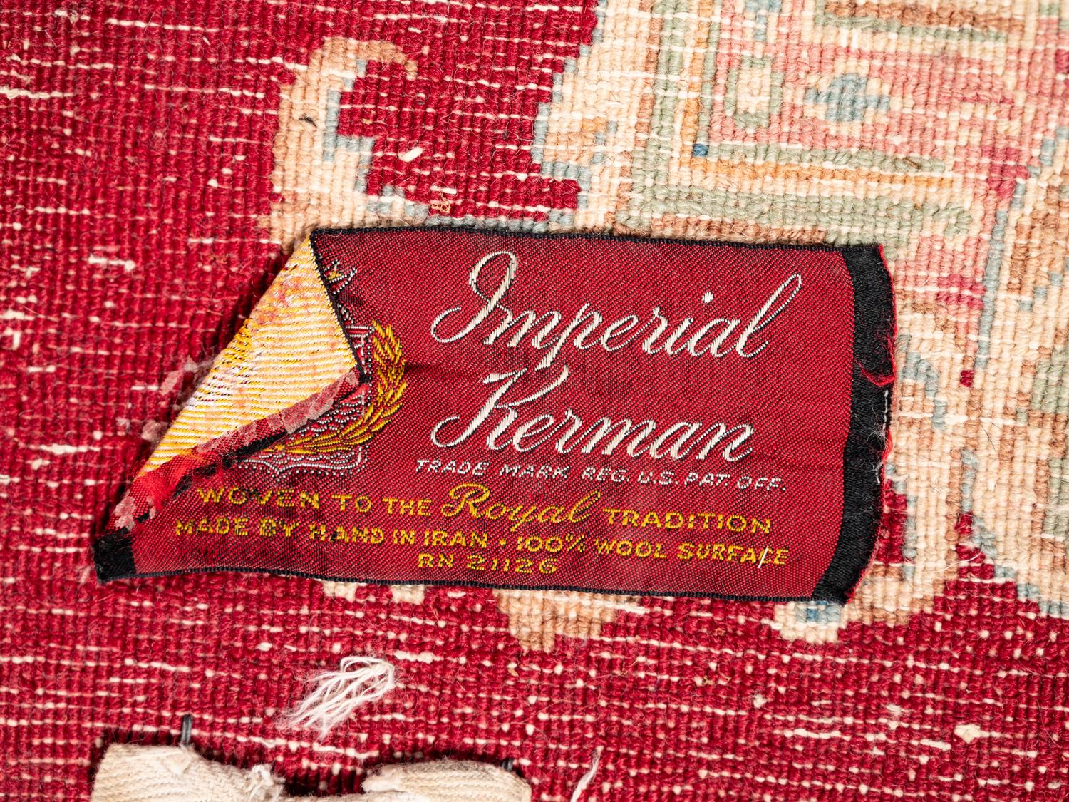 A Kirman Wool Rug