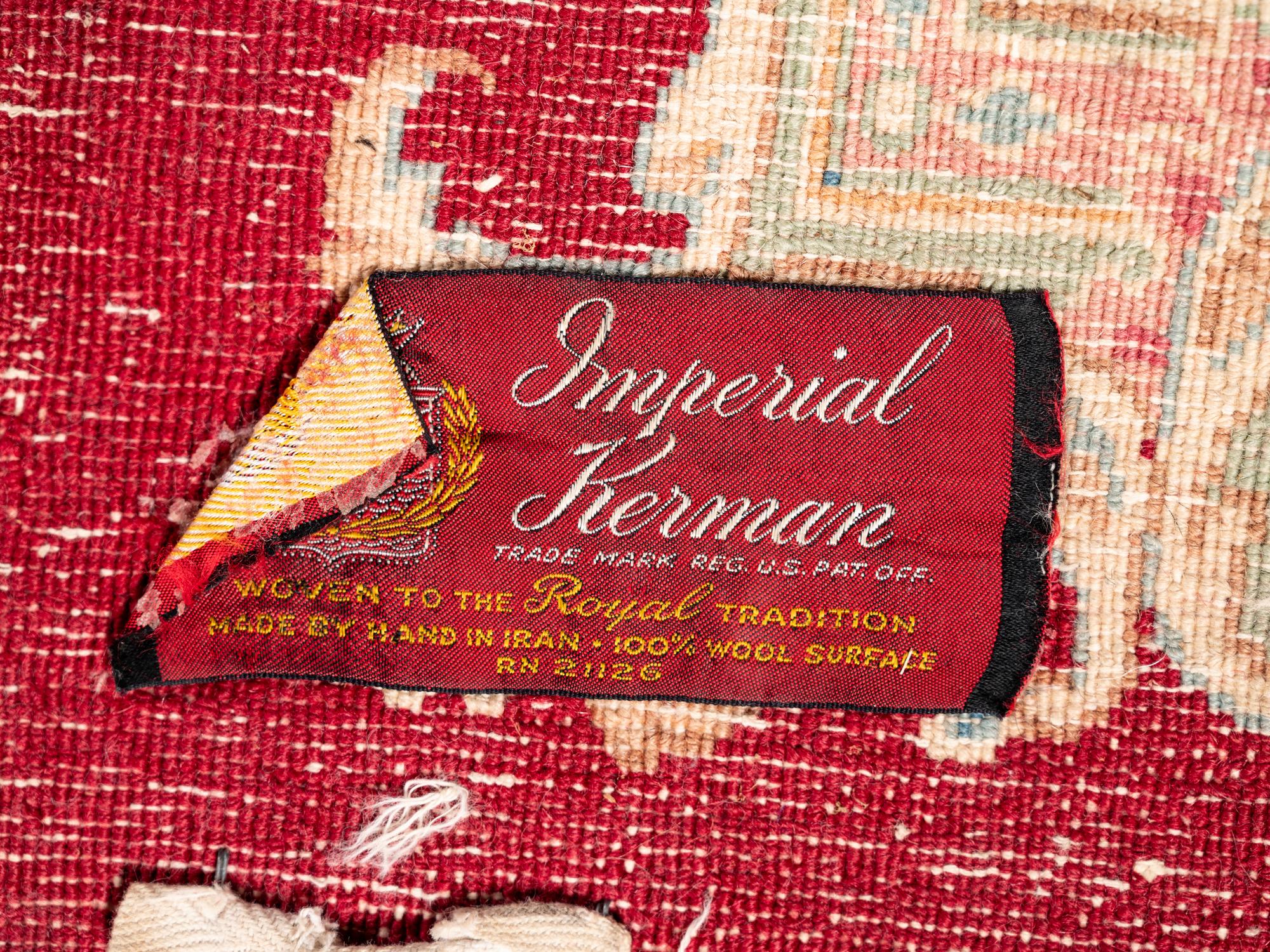 A Kirman Wool Rug