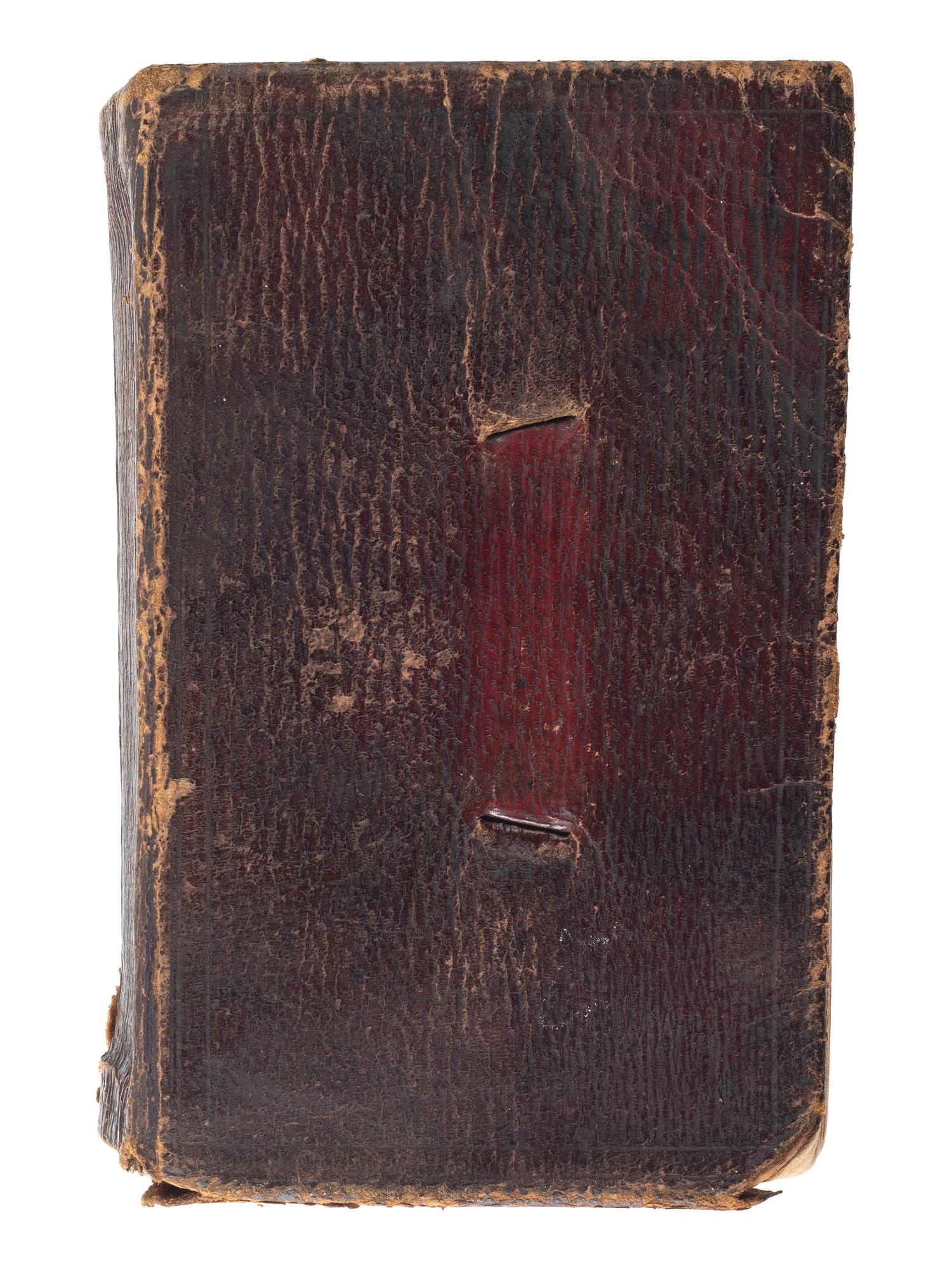 [CIVIL WAR]. A group of 8 items identified to Flavius J. Dewese, Company G, 118th Ohio Infantry, incl. the Bible he carried during the Civil War, post-war photographs and GAR button.