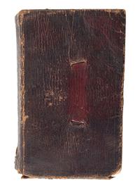 [CIVIL WAR]. A group of 8 items identified to Flavius J. Dewese, Company G, 118th Ohio Infantry, incl. the Bible he carried during the Civil War, post-war photographs and GAR button.