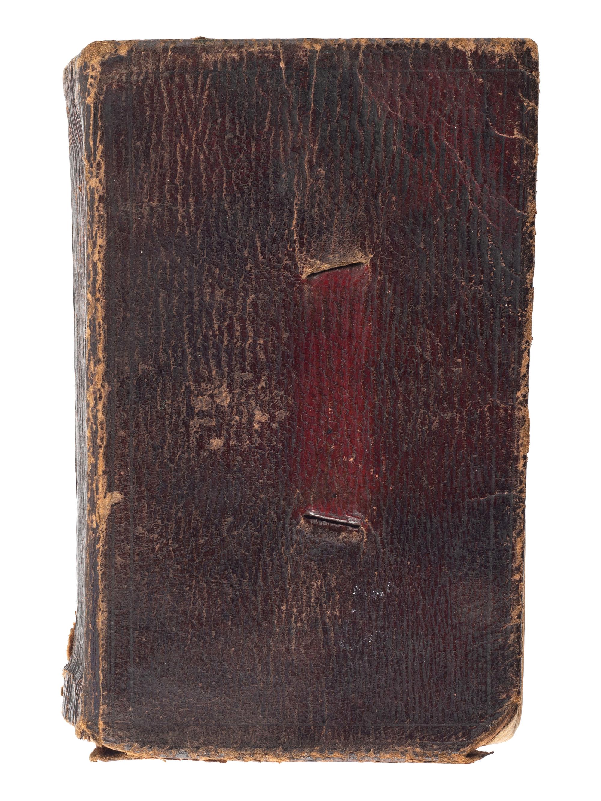 [CIVIL WAR]. A group of 8 items identified to Flavius J. Dewese, Company G, 118th Ohio Infantry, incl. the Bible he carried during the Civil War, post-war photographs and GAR button.