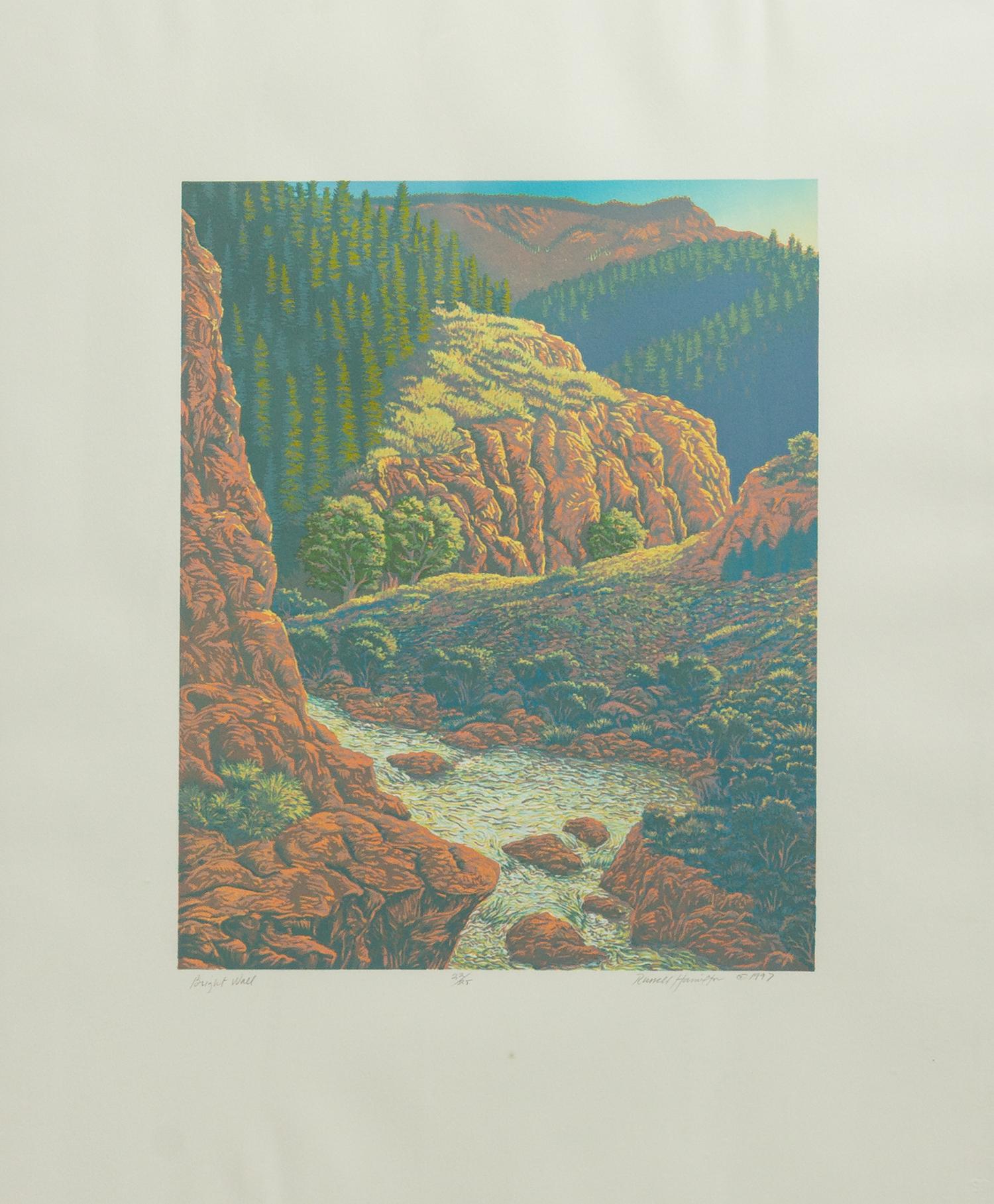 A Group of Four Russell Hamilton Monotypes