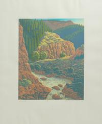 A Group of Four Russell Hamilton Monotypes