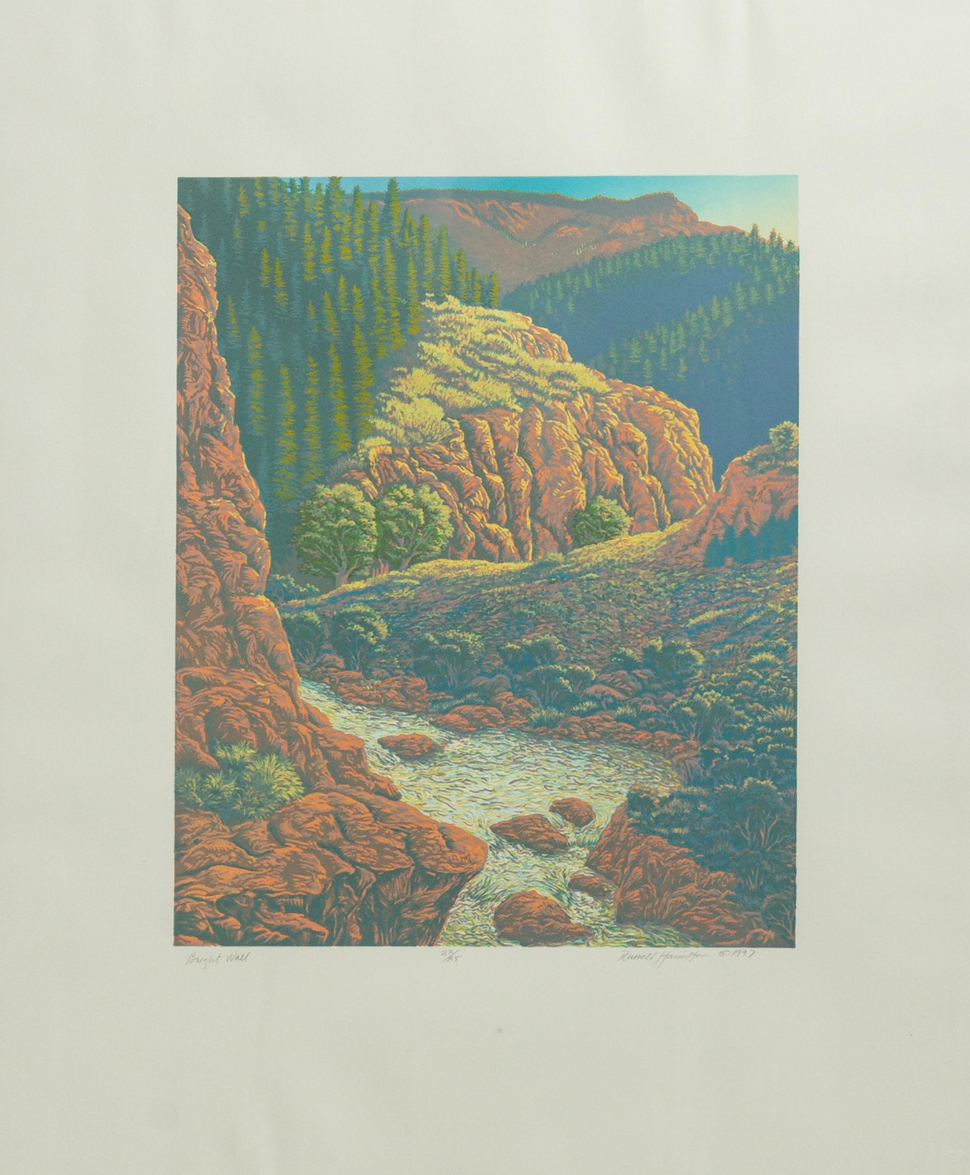 A Group of Four Russell Hamilton Monotypes