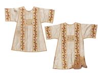 Three Embroidered Vestments and an Altar Cloth