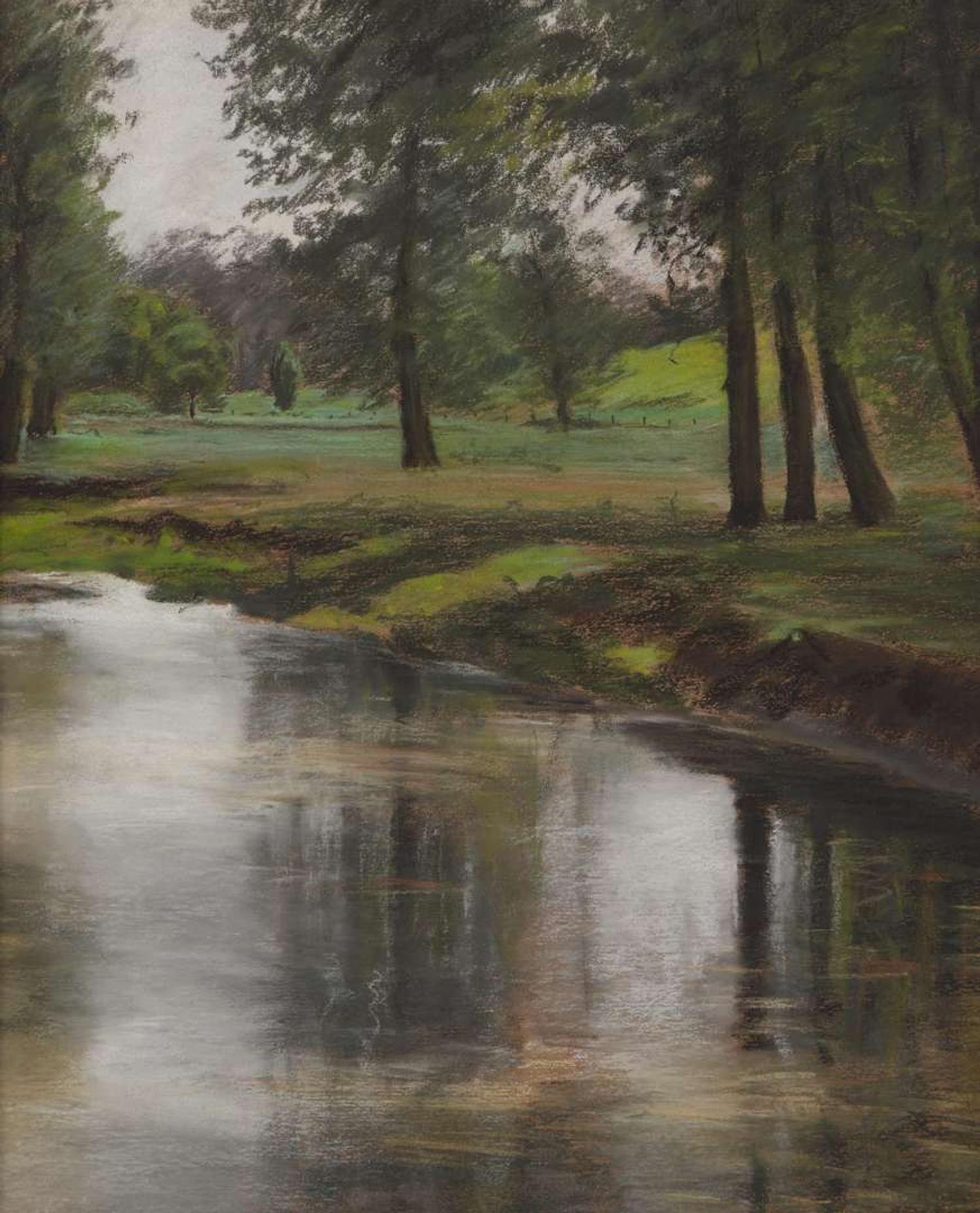 Roy Cleveland Nuse (American, 1885–1975) - Riverscape