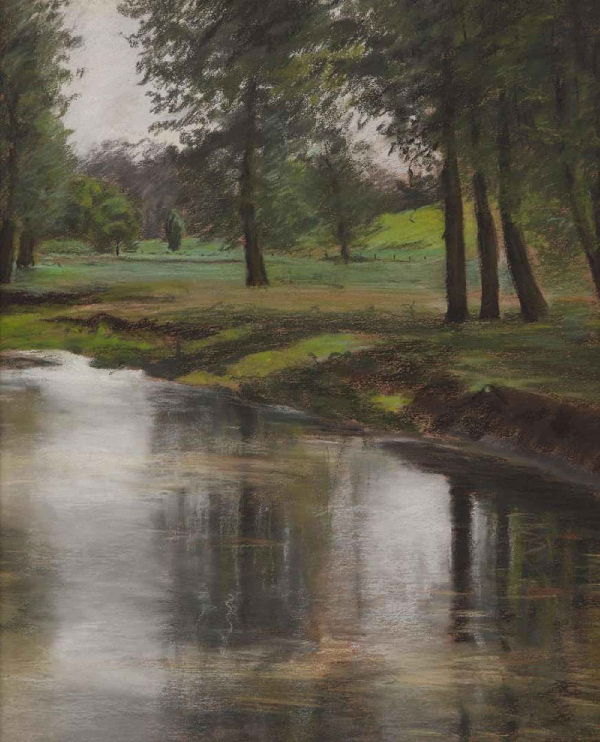 Roy Cleveland Nuse (American, 1885–1975) - Riverscape