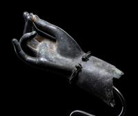 A Roman Bronze Right Hand, Possibly from a Statue of Aphrodite