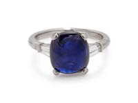 Sapphire and Diamond Ring