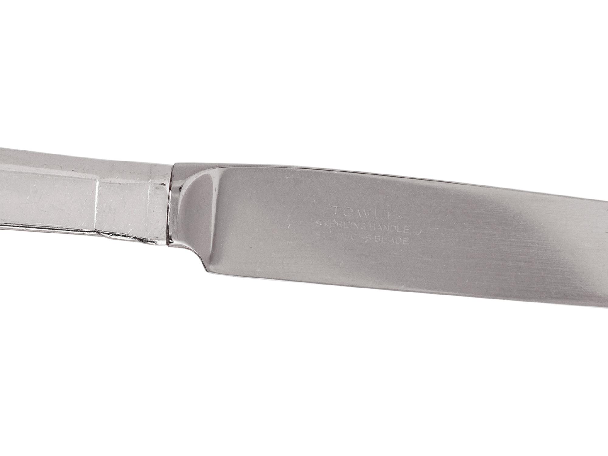 An American Silver Flatware Service
