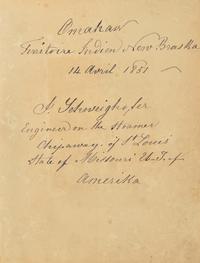 [Native Americana] [Lewis, James Otto] Schweighofer, Julius. Near-Contemporary Sketchbook of Images from James Otto Lewis' "Aboriginal Port Folio"