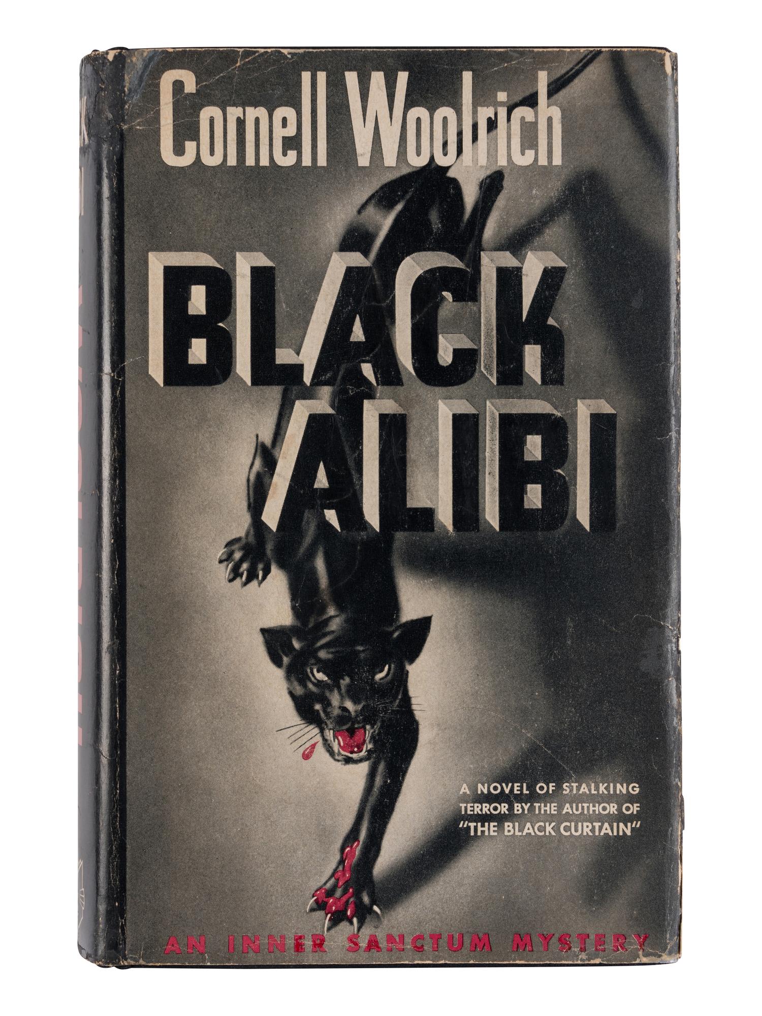 WOOLRICH, Cornell (1903-1968). Black Alibi . New York: Simon and Schuster, 1942.