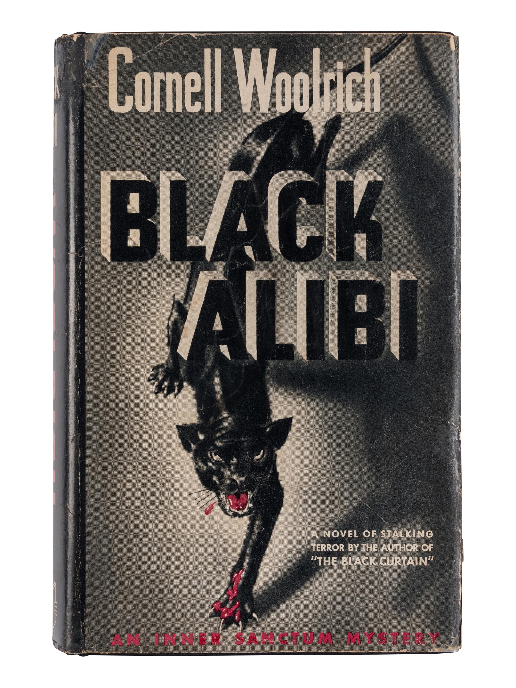 WOOLRICH, Cornell (1903-1968). Black Alibi . New York: Simon and Schuster, 1942.