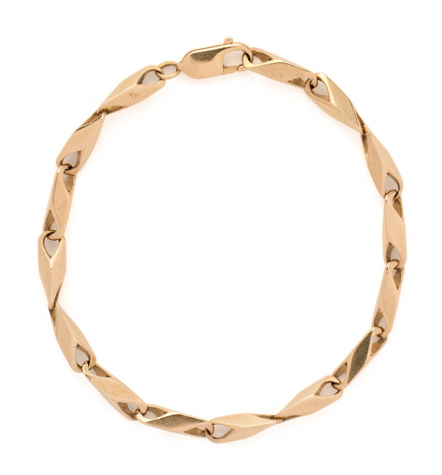 YELLOW GOLD BRACELET