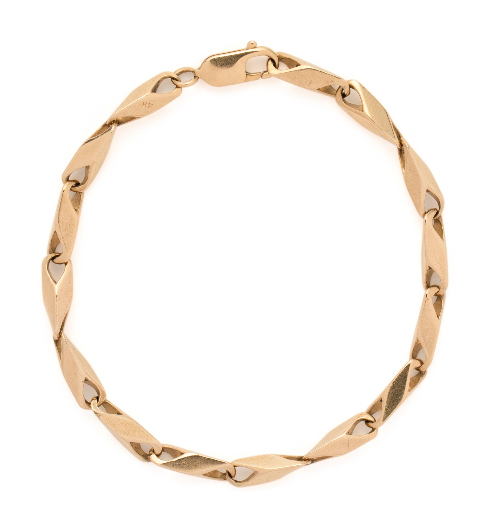 YELLOW GOLD BRACELET