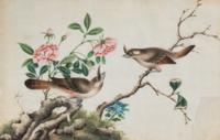 Six Chinese Export Pith Paintings