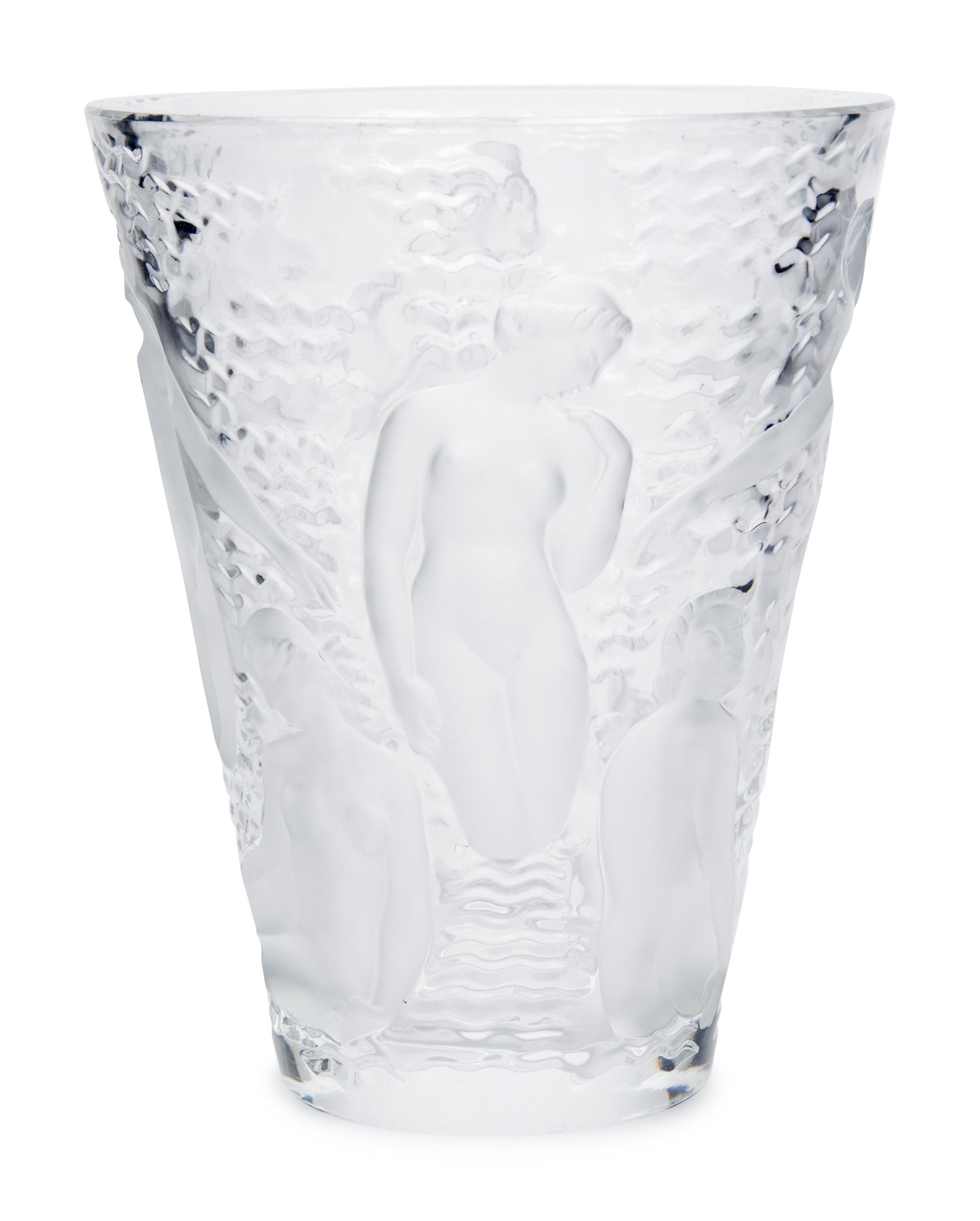 A Lalique Ondines Vase
