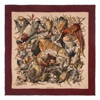 Two Hermès Cashmere-Silk Scarves 90