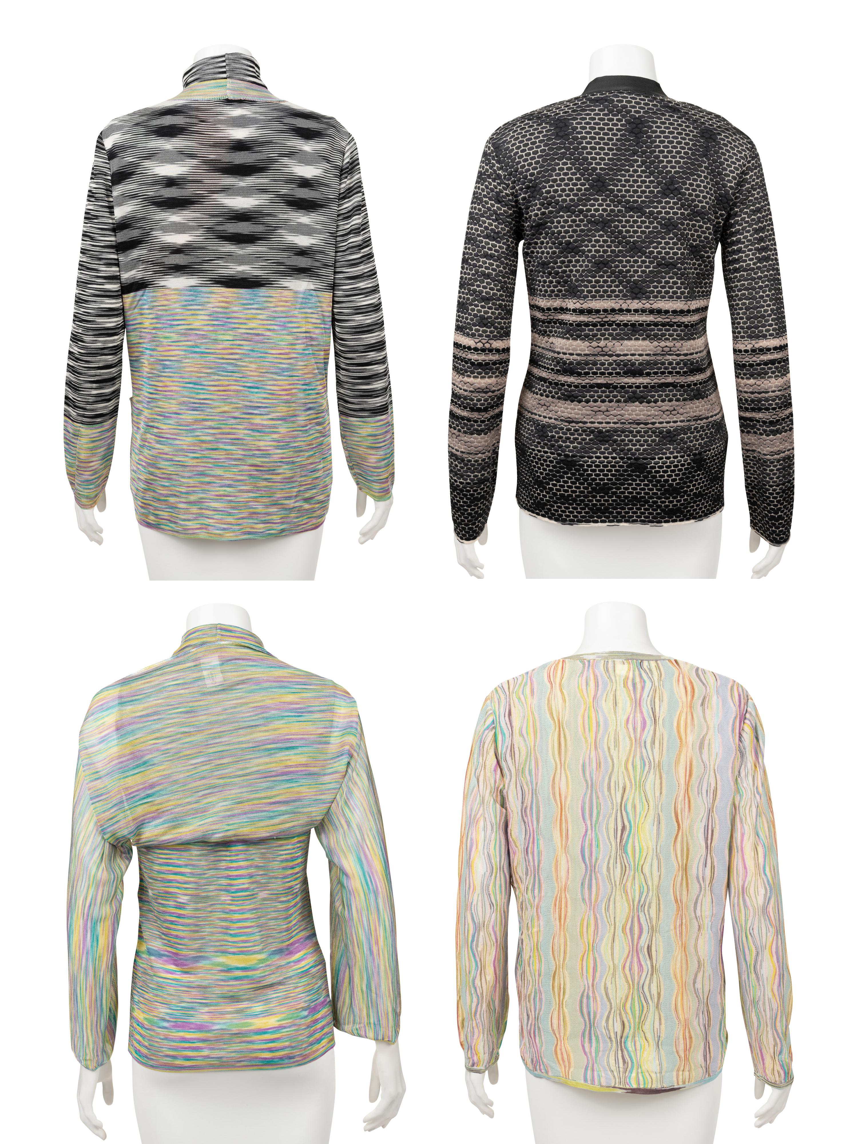 Collection of Eight Missoni Knit Pieces, 1990-2000s