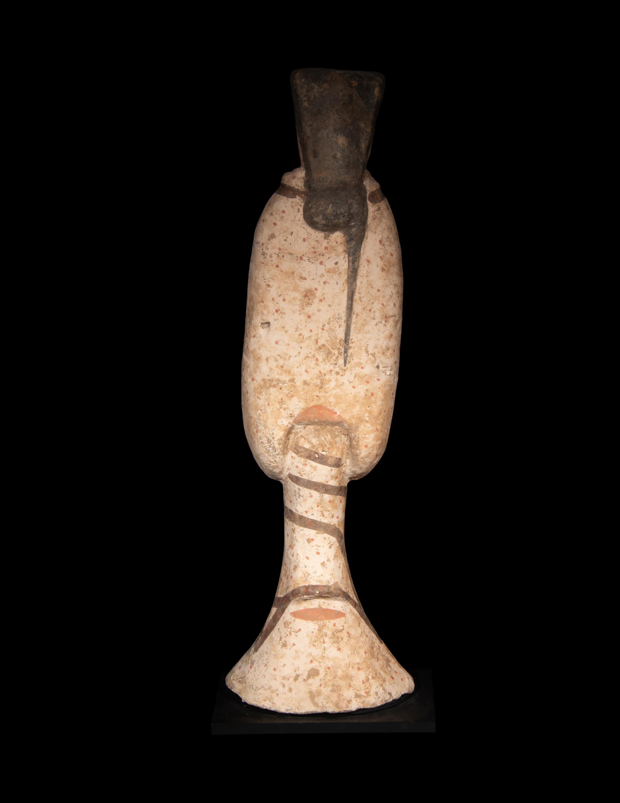 Three Chinese Pottery Figures