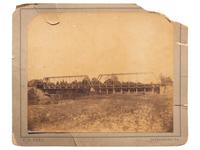 [CIVIL WAR]. A group of CDVs and photographs of generals, non-commissioned officers, including a Petersburg bridge by Rees.