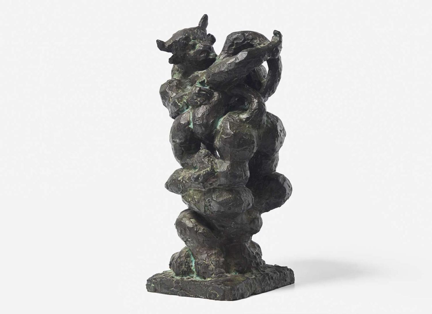 Jacques Lipchitz (American/French, 1891-1973) - Variation of the Rape of Europa G