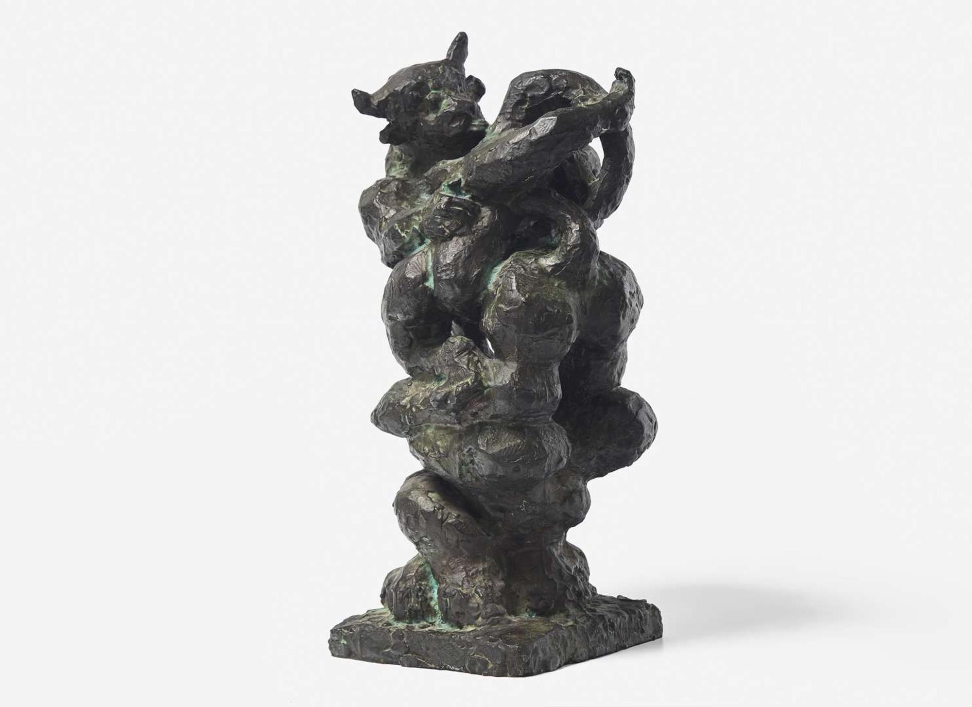 Jacques Lipchitz (American/French, 1891-1973) - Variation of the Rape of Europa G