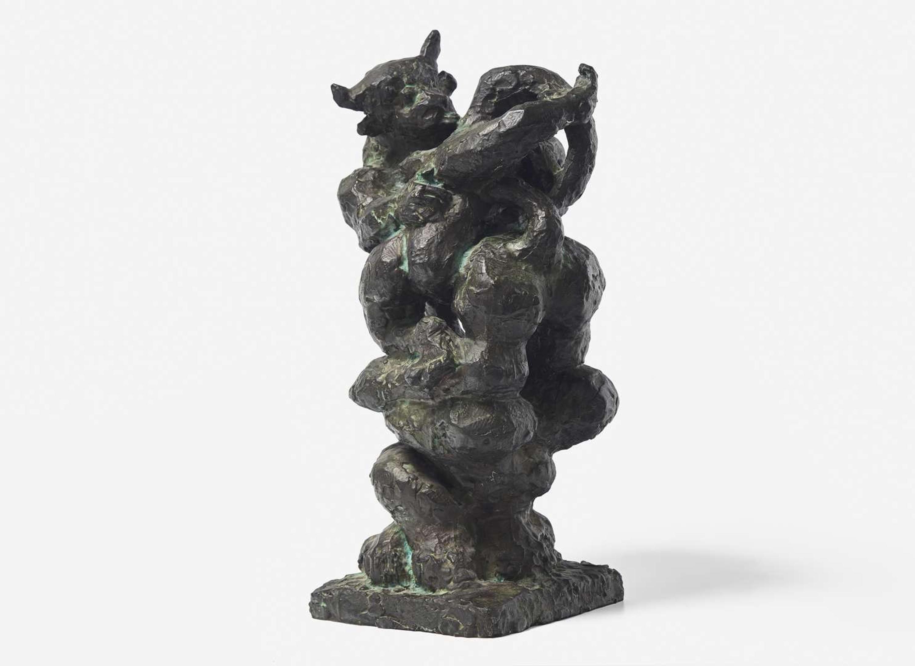 Jacques Lipchitz (American/French, 1891-1973) - Variation of the Rape of Europa G