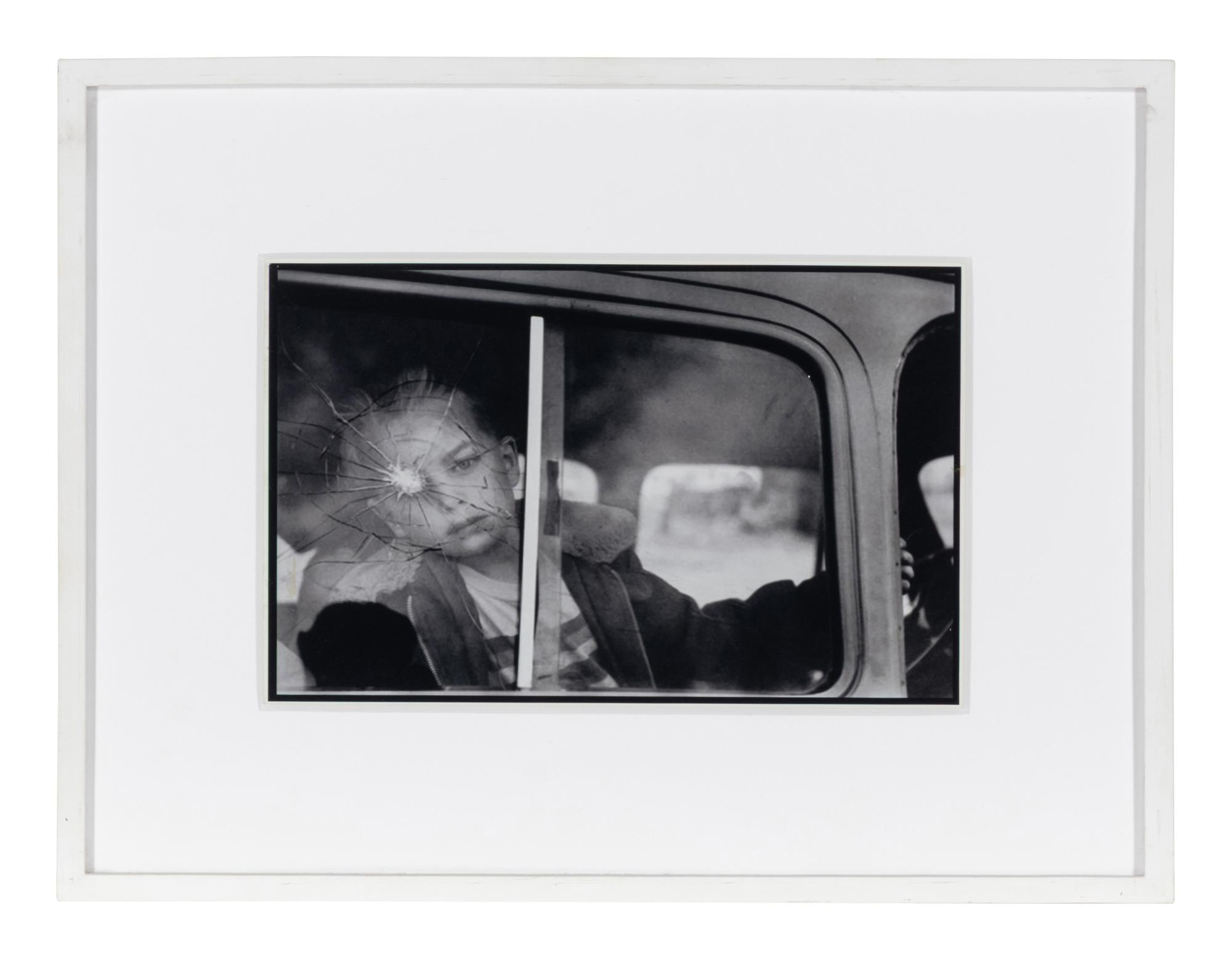 Cracked Glass with Boy, 1955; printed later