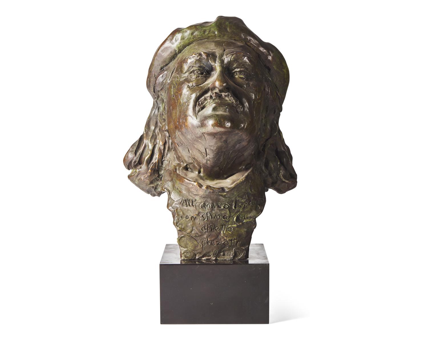 Head of Jacques Lipchitz, 1970