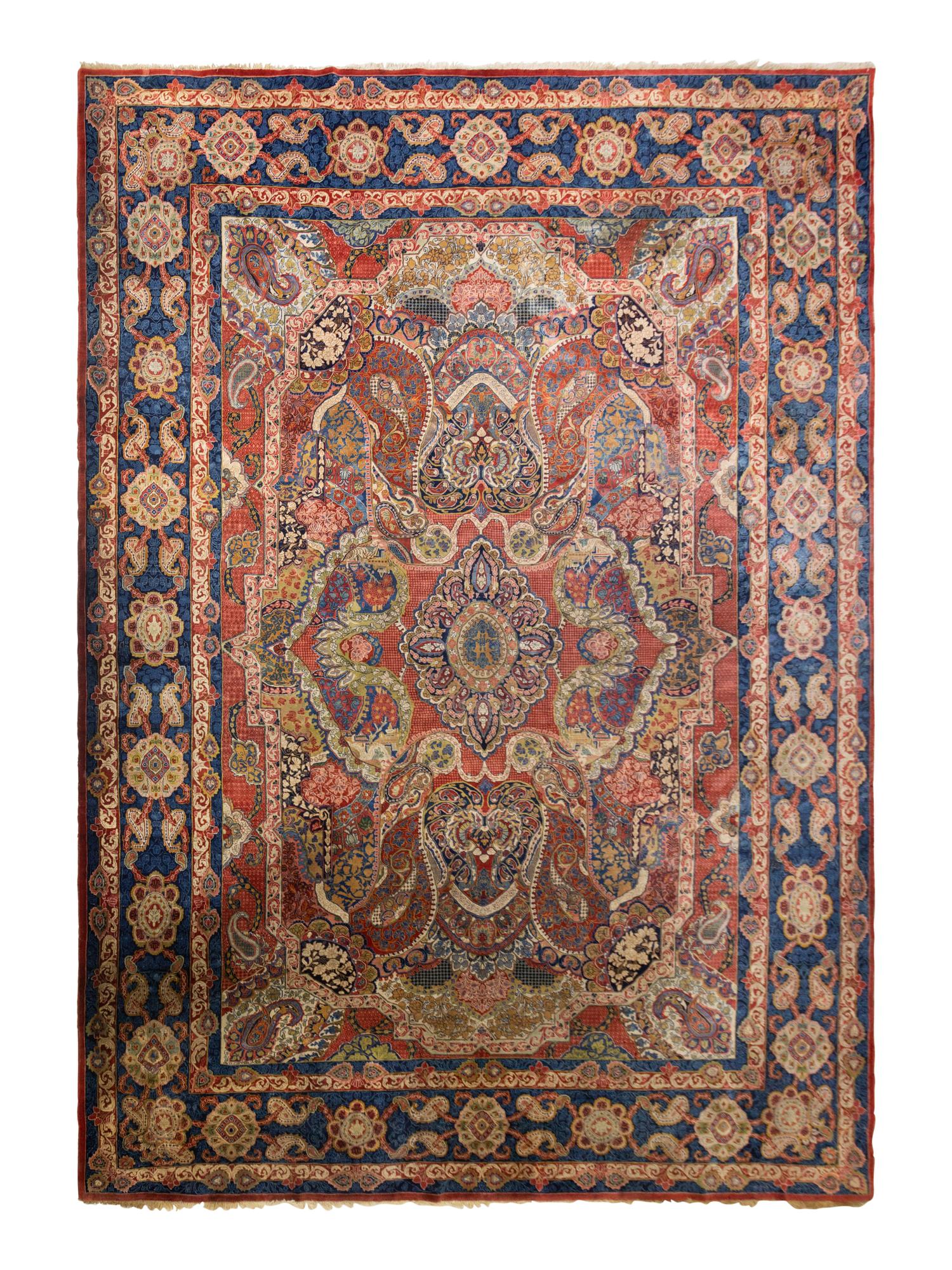 A Kazvin Wool Rug