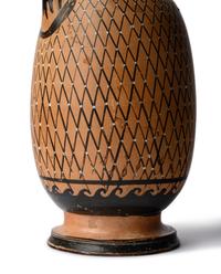 An Apulian Lattice Pattern Squat Lekythos