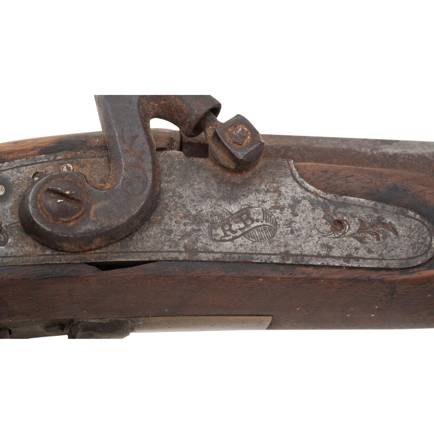 Pair of Halfstock Percussion Target Rifles Including: Unmarked Contemporary and John Rickets